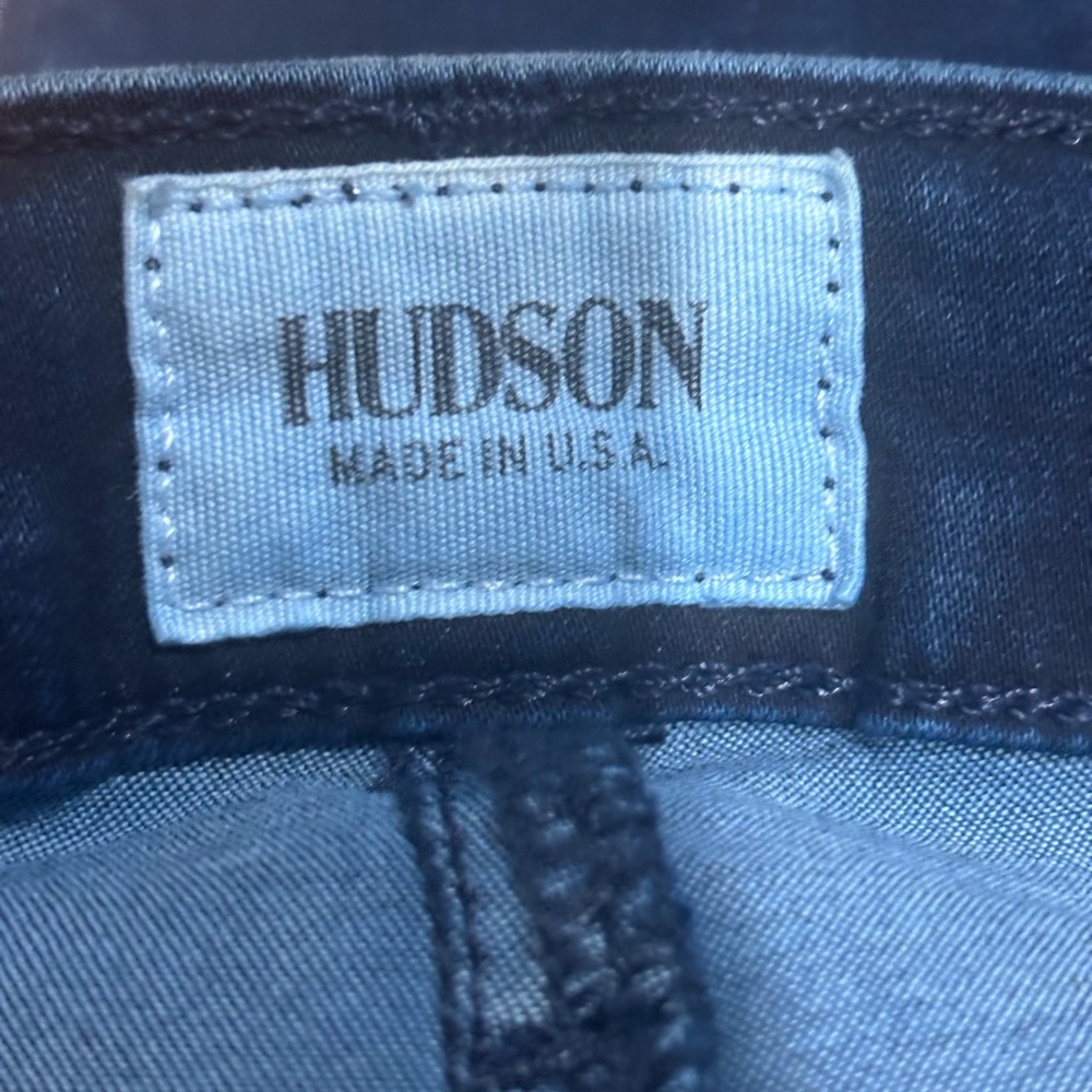 Hudson Womens Skinny Stretch Blue Jeans, Size: 29 - Picture 10 of 13